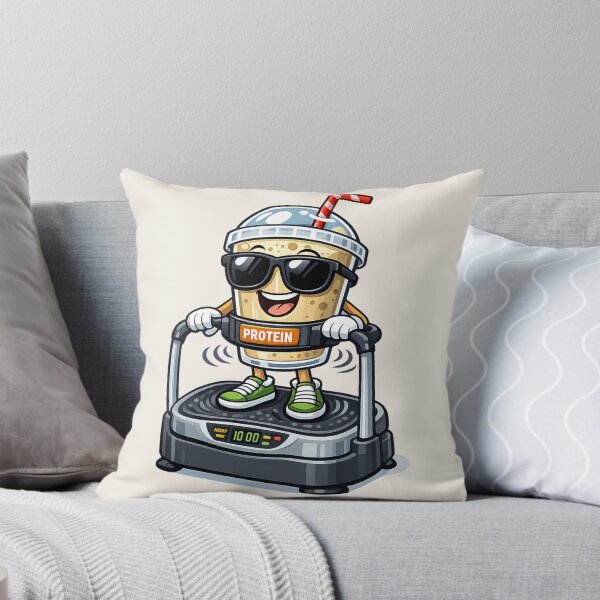Item preview, Protein Shake Fitness Machine Character designed and sold by BROHLine Studio.
