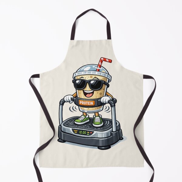 Item preview, Protein Shake Fitness Machine Character designed and sold by BROHLine Studio.
