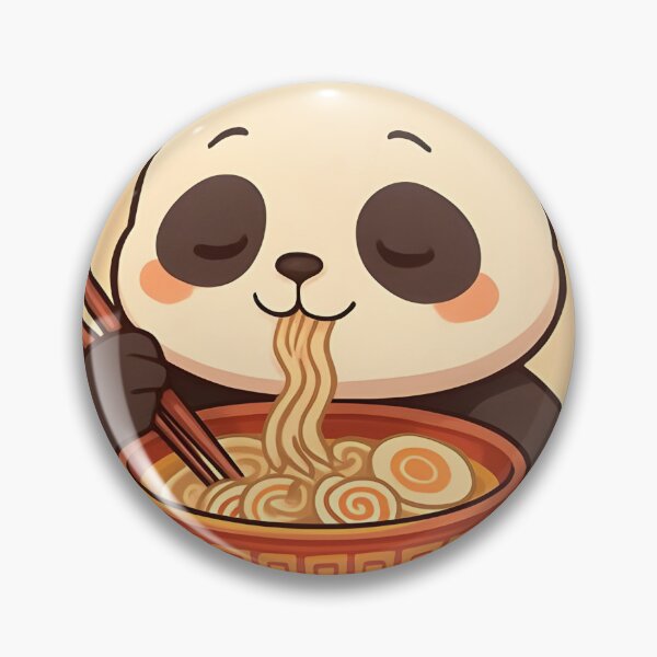 Item preview, Ramen Panda - Cute Anime Panda Bear Ramen Bowl Art designed and sold by Void-Panda.