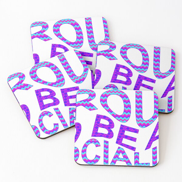 Item preview, Proud To Be An Socialite Wavy Text designed and sold by TheIconSmith.