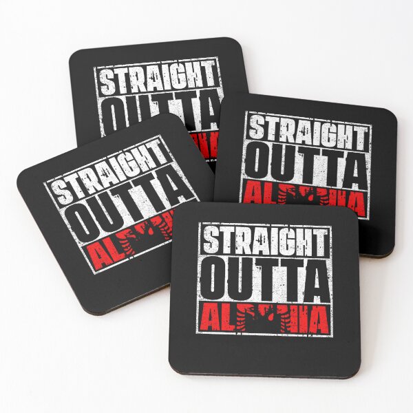 Item preview, Straight Outta Albania Flag designed and sold by CosmoKitsch.