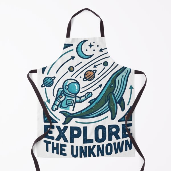 Item preview, Explore The Unknown Cosmic Astronaut and Whale Space Adventure designed and sold by Owcomm.