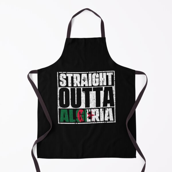 Item preview, Straight Outta Algeria Flag designed and sold by CosmoKitsch.