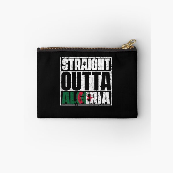 Item preview, Straight Outta Algeria Flag designed and sold by CosmoKitsch.