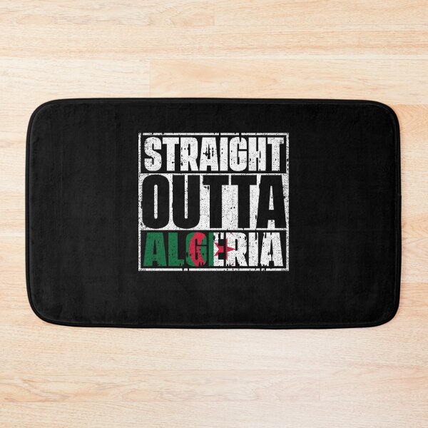 Item preview, Straight Outta Algeria Flag designed and sold by CosmoKitsch.