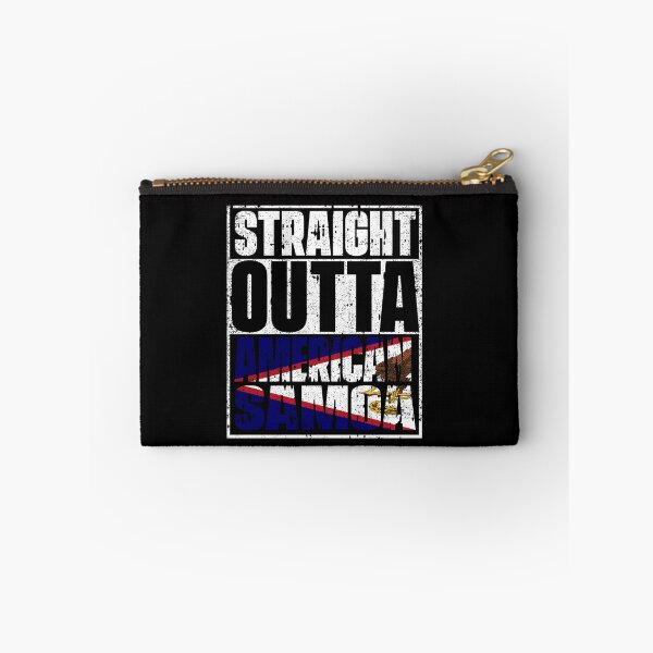 Item preview, Straight Outta american samoa Flag designed and sold by CosmoKitsch.