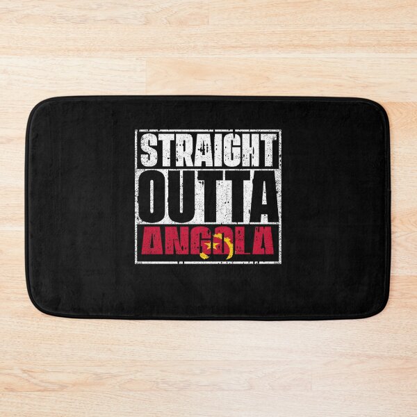Item preview, Straight Outta Angola Flag designed and sold by CosmoKitsch.