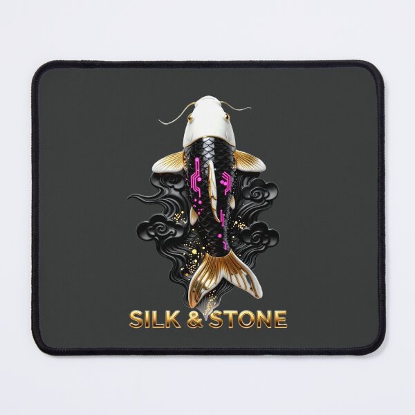 Item preview,  Silk & Stone - The Obsidian Koi High-End 3D_ Edition_01 designed and sold by Shift-Bloom.