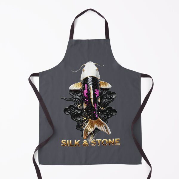 Aperçu de l'œuvre Silk & Stone - The Obsidian Koi High-End 3D_ Edition_01 créée et vendue par Shift-Bloom.