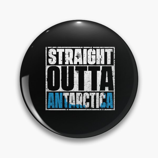 Item preview, Straight Outta Antarctica Flag designed and sold by CosmoKitsch.