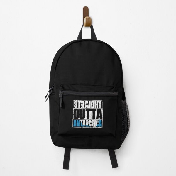 Item preview, Straight Outta Antarctica Flag designed and sold by CosmoKitsch.