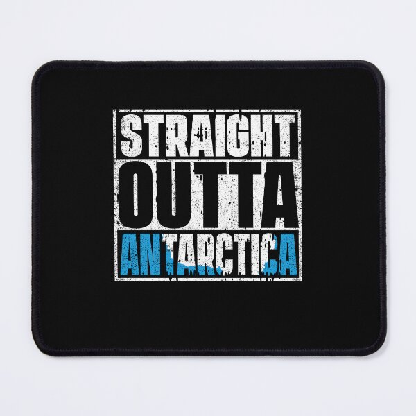 Item preview, Straight Outta Antarctica Flag designed and sold by CosmoKitsch.