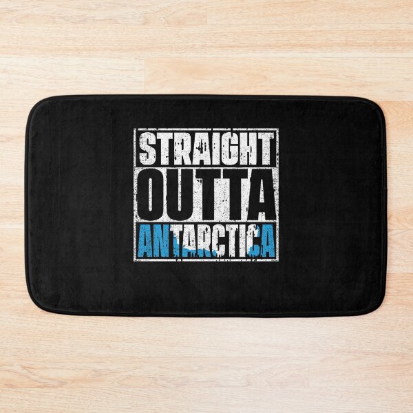 Item preview, Straight Outta Antarctica Flag designed and sold by CosmoKitsch.