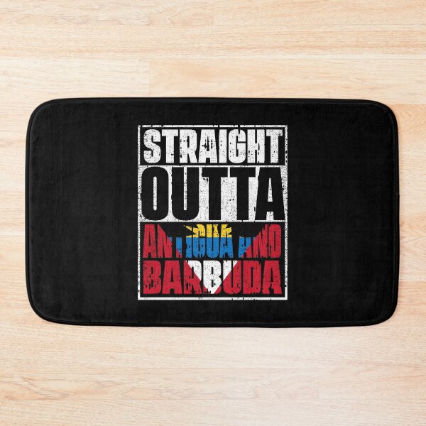 Item preview, Straight Outta Antigua and Barbuda Flag designed and sold by CosmoKitsch.