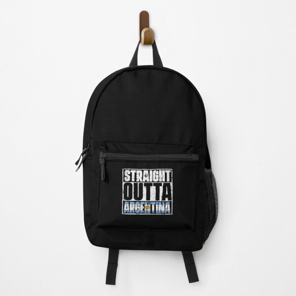 Item preview, Straight Outta Argentina Flag designed and sold by CosmoKitsch.