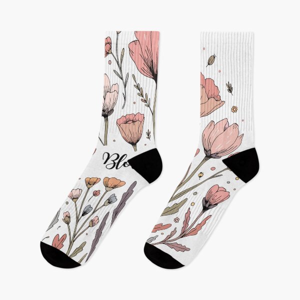 Item preview, Bloom Slowly Floral Wildflower Illustration designed and sold by Print culturee.