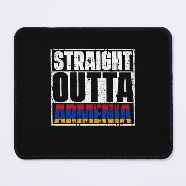 Item preview, Straight Outta armenia Flag designed and sold by CosmoKitsch.