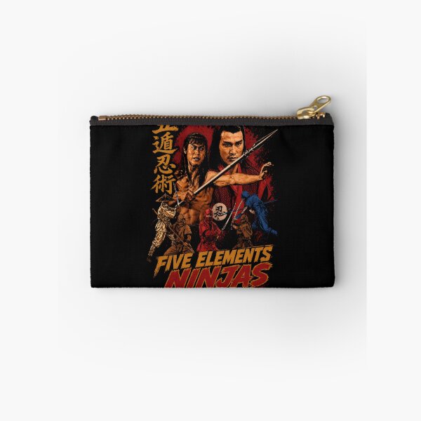 Item preview, Five Elements Ninjas - Retro Martial Arts Cult Classic designed and sold by Realmendesign.
