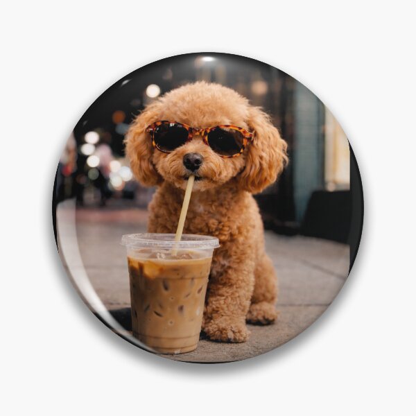 Item preview, Funny Poodle Iced Coffee ,Dog Coffee Lover designed and sold by will freed18.