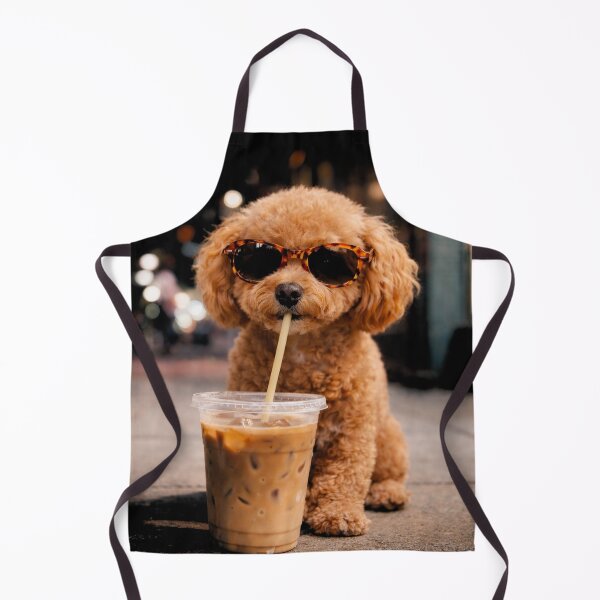 Item preview, Funny Poodle Iced Coffee ,Dog Coffee Lover designed and sold by will freed18.