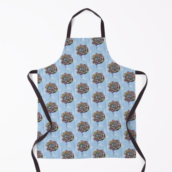 Item preview, Graffiti Rose Street Art – Urban Love Spray Paint Flower Design designed and sold by Kruti Collection.