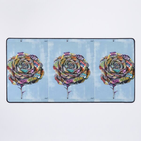 Item preview, Graffiti Rose Street Art – Urban Love Spray Paint Flower Design designed and sold by Kruti Collection.