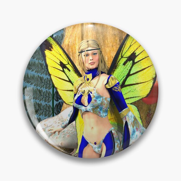 Item preview, Elegant Fairy Butterfly Fantasy Portrait designed and sold by Vac1.
