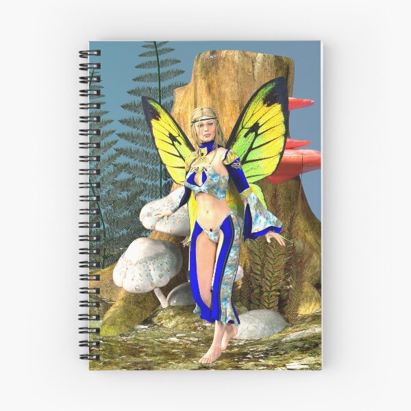 Item preview, Elegant Fairy Butterfly Fantasy Portrait designed and sold by Vac1.
