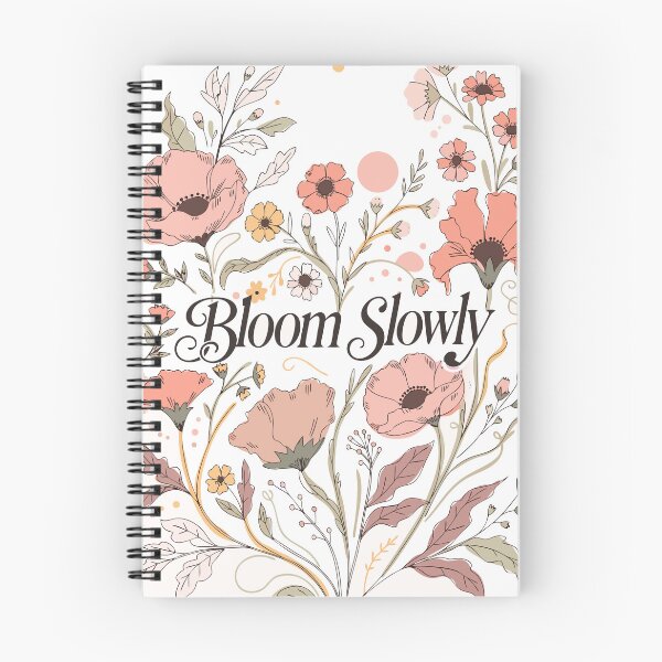 Item preview, Bloom Slowly Vintage Floral Botanical Art designed and sold by Print culturee.