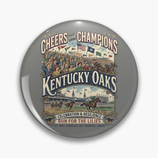 Item preview, Kentucky Horse Racing Cheers Champions Equestrian designed and sold by SplashTastic.