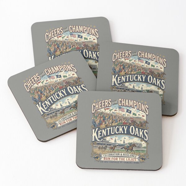 Item preview, Kentucky Horse Racing Cheers Champions Equestrian designed and sold by SplashTastic.