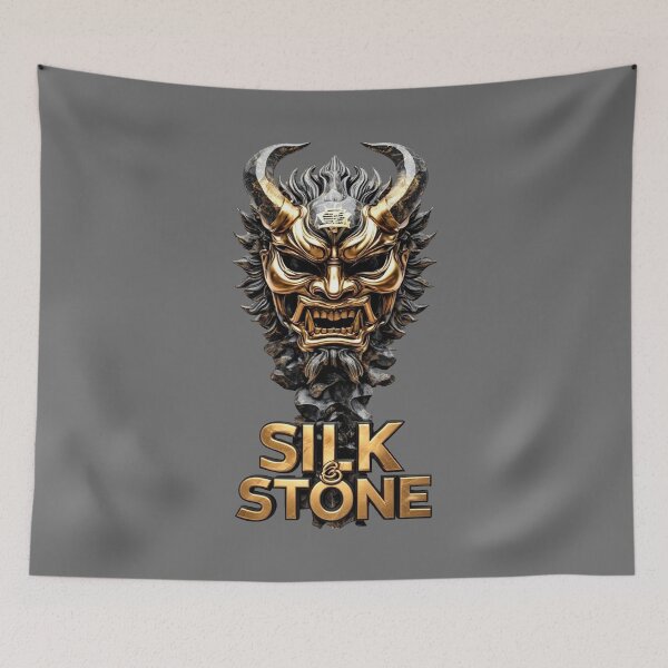 Item preview, Silk & Stone - Ronin Spirit Hannya Gold & Stone_ Edition_03 designed and sold by Shift-Bloom.