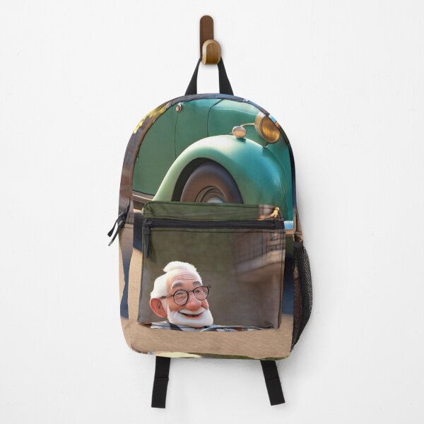 Item preview, Old Man driving a sports car designed and sold by Colin Bentham.