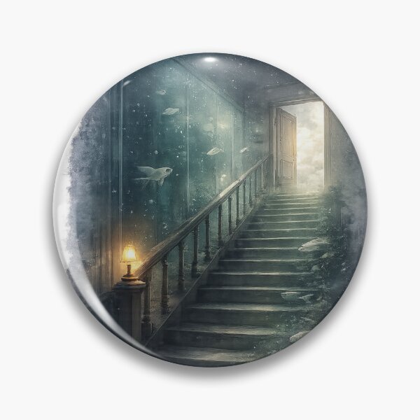 Artikelvorschau, Let Me Stay Here – Staircase entworfen und verkauft von InkWanderStudio.
