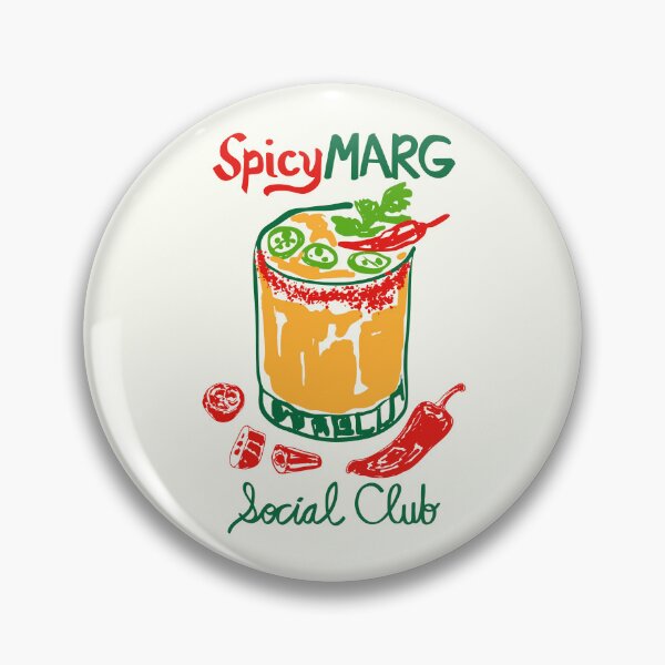 Artikelvorschau, Retro-Illustration des Spicy Marg Social Club entworfen und verkauft von MaiZephyr.