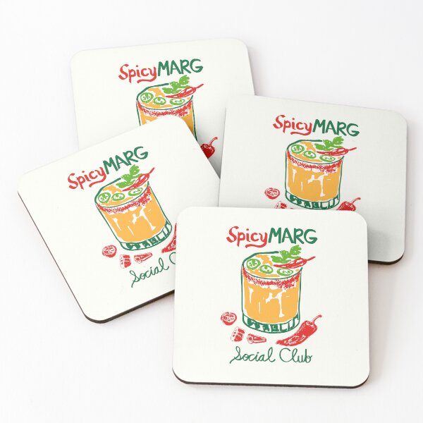 Item preview, Spicy Marg Social Club Retro Illustration designed and sold by MaiZephyr.