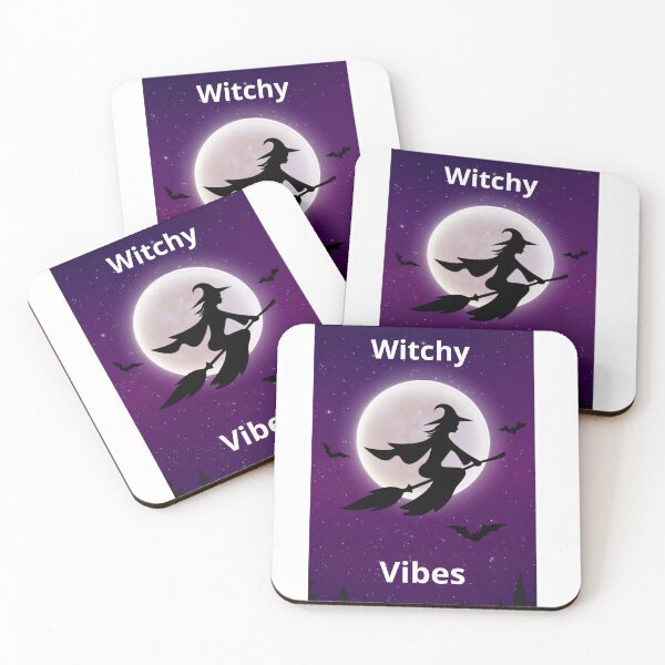 Item preview, Witchy Vibes Aesthetic Design - Spooky Cute Halloween Witch Moon designed and sold by Mastalina99.