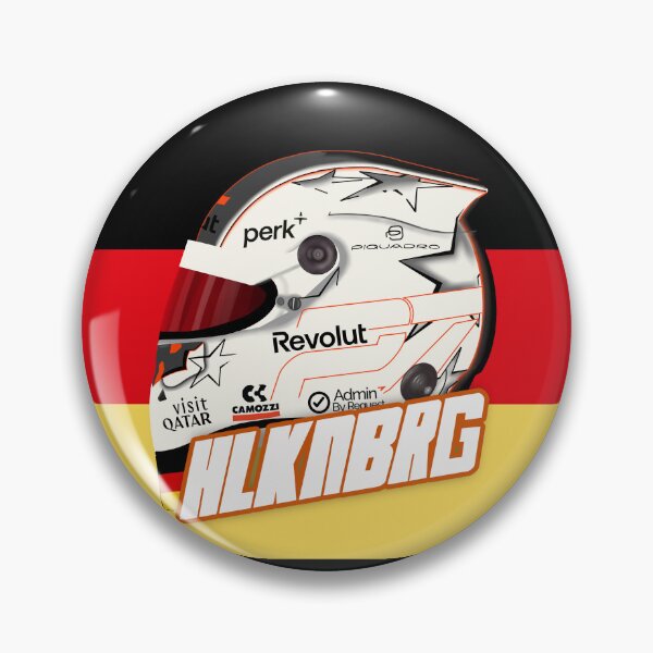 Item preview, Nico Hulkenberg F1 2026 Helmet Design designed and sold by Pink Polar F1.