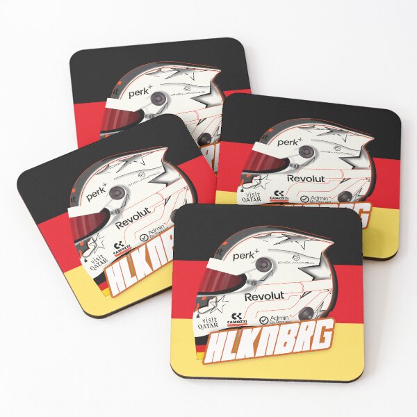 Item preview, Nico Hulkenberg F1 2026 Helmet Design designed and sold by Pink Polar F1.