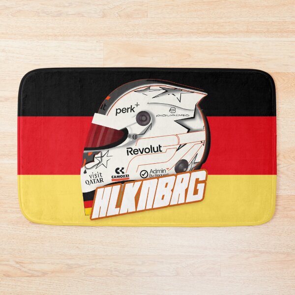 Item preview, Nico Hulkenberg F1 2026 Helmet Design designed and sold by Pink Polar F1.