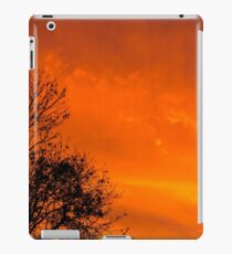 Fire in the sky iPad Case/Skin