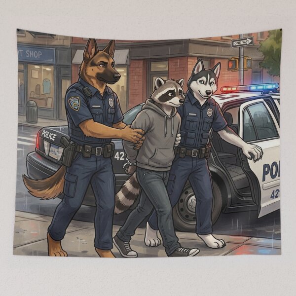 Item preview, Furry arrest designed and sold by The King's general goods.