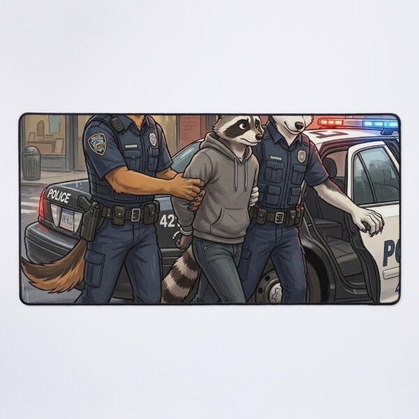 Item preview, Furry arrest designed and sold by The King's general goods.