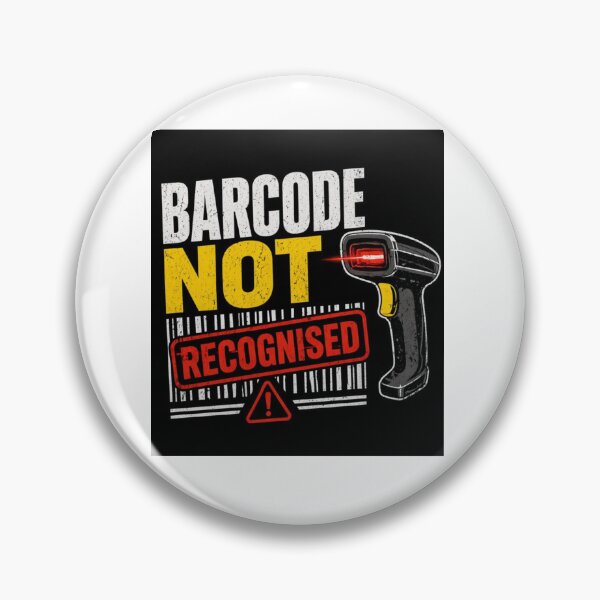 Item preview, Barcode Not Recognised Funny Warehouse T-Shirt | Barcode Scanner Work Humor designed and sold by KeeganDykes.