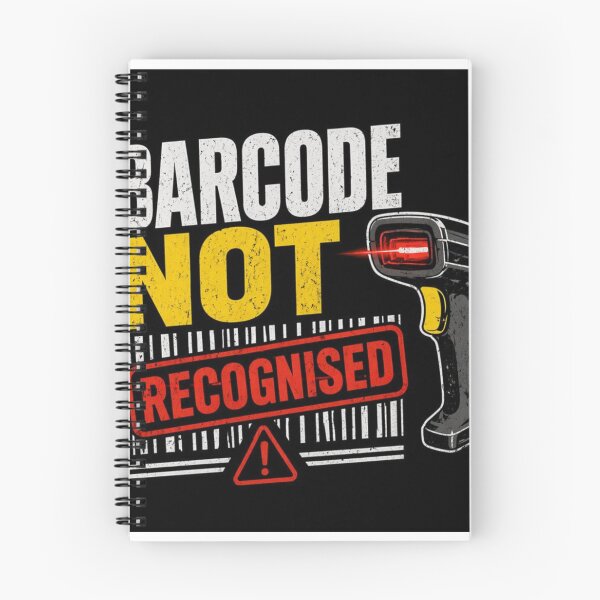 Item preview, Barcode Not Recognised Funny Warehouse T-Shirt | Barcode Scanner Work Humor designed and sold by KeeganDykes.