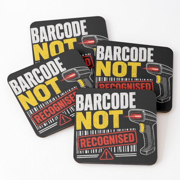 Item preview, Barcode Not Recognised Funny Warehouse T-Shirt | Barcode Scanner Work Humor designed and sold by KeeganDykes.