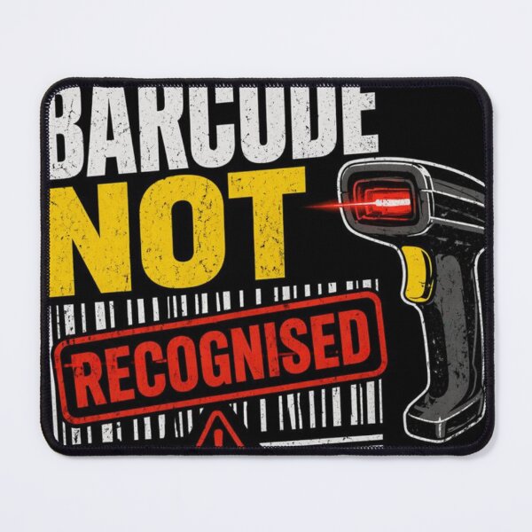Item preview, Barcode Not Recognised Funny Warehouse T-Shirt | Barcode Scanner Work Humor designed and sold by KeeganDykes.