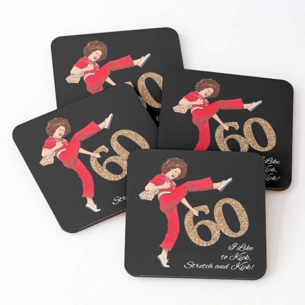 Item preview, I'm 60 and I like to Kick, Sally O'Malley is 60 ,60th Birthday, I'm 50 and I like to Kick, Sally O'Malley is 50, 50th Birthday, 50 Year Old designed and sold by M-Andrews.