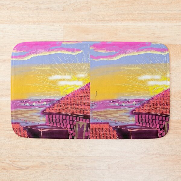 Item preview, David Hockney Inspired Poolside Pop Art | Vibrant Modern California Style designed and sold by Bondira-Spono.