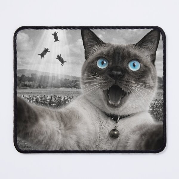 Item preview, Alien Cat Selfie UFO Gifts Men Teen Boys Graphic designed and sold by will freed18.
